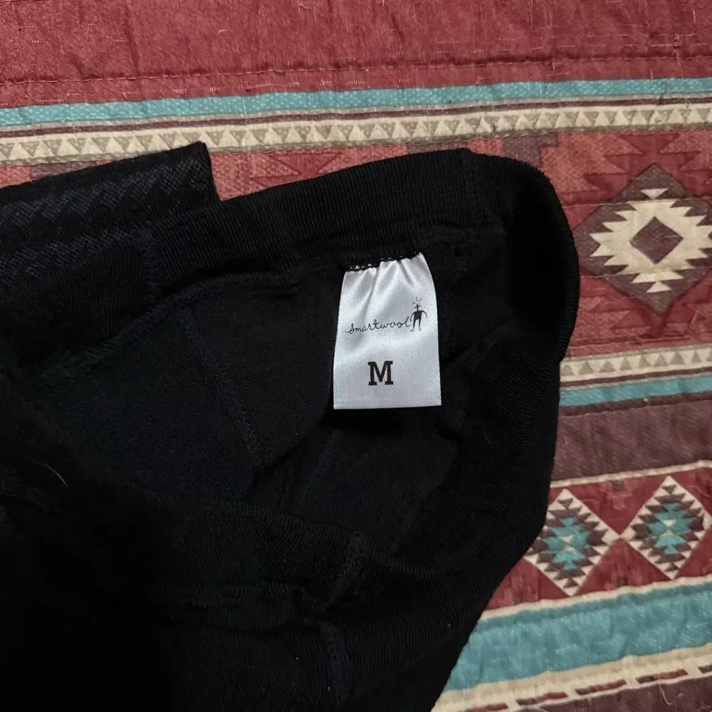 Smartwool women’s Black Patterned Tights Size medium